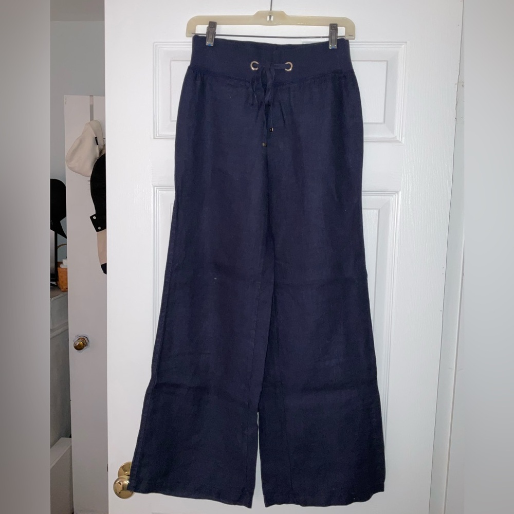 Lilly Pulitzer Low Rise Linen Pant